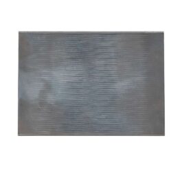 Placa de chimenea de hierro fundido edge – Dimensiones cm 70 x 50 h x 1 (espesor)