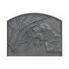 placa decorada de hierro fundido Captura CM 48x38 H. SP. 1,6