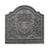 placa decorada de hierro fundido Lirio Real