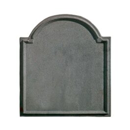 Placa de chimenea de hierro fundido decorada – Dimensiones cm 46x 40 h x 1(espesor)