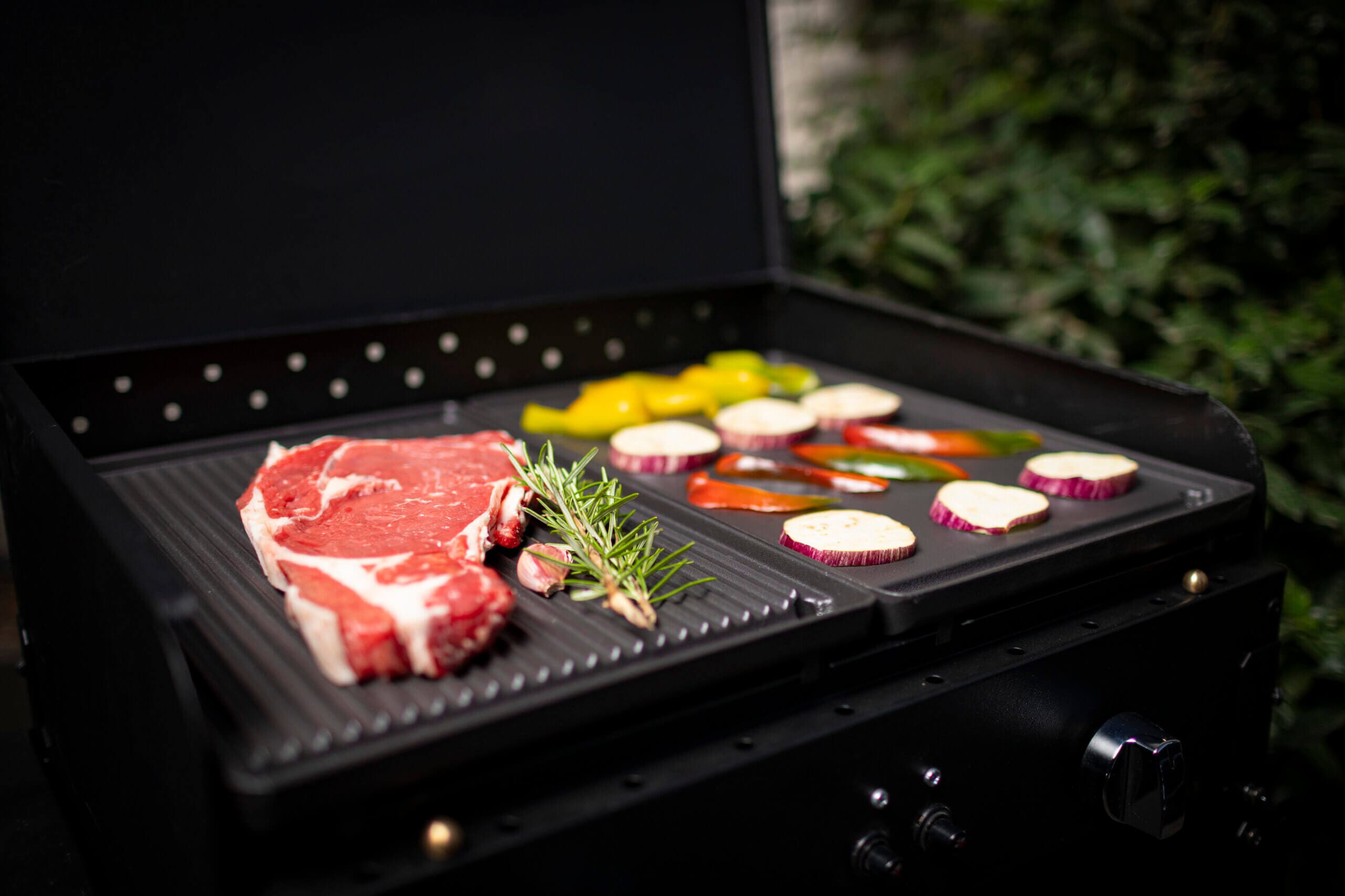 parrilla de hierro fundido esmaltado