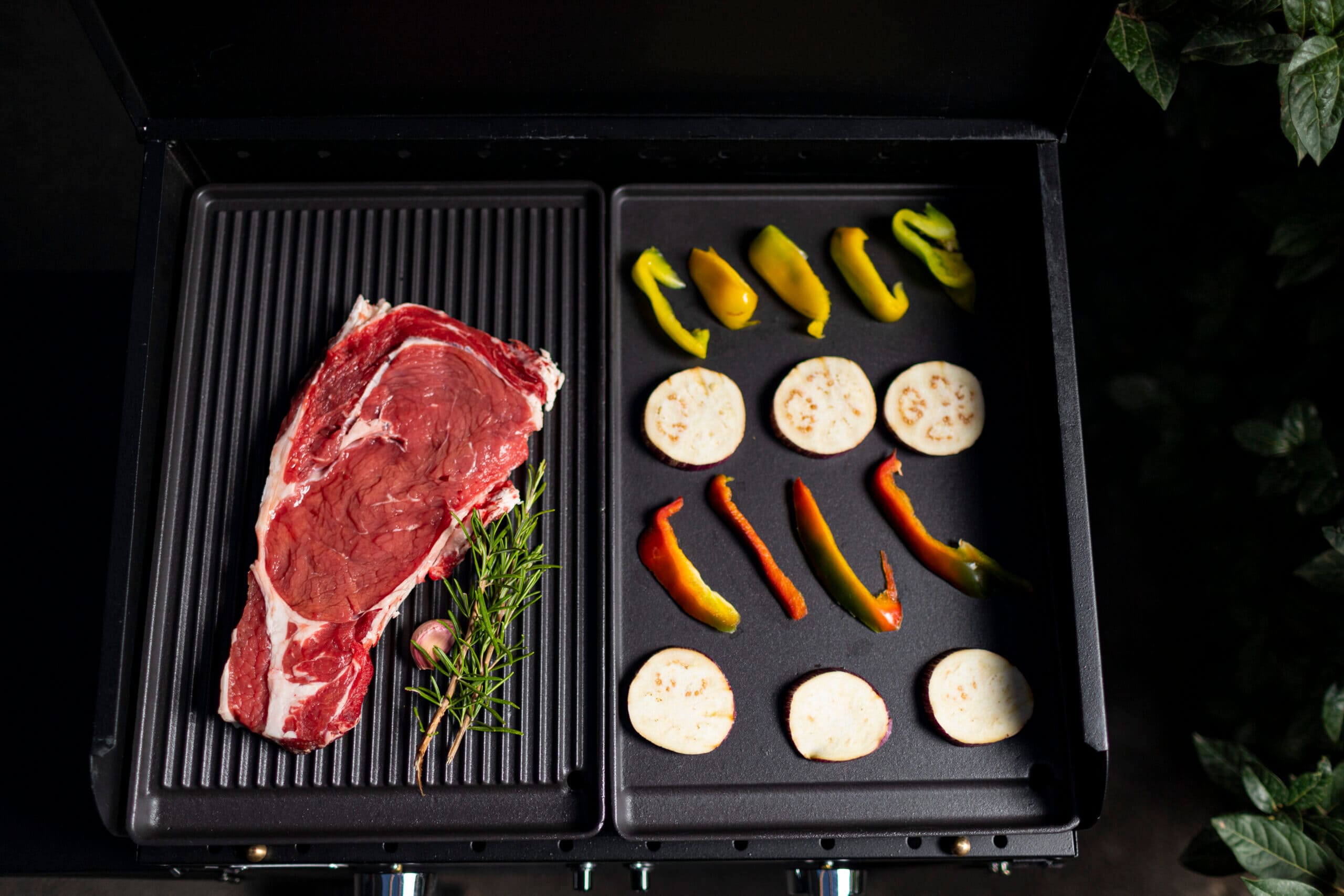 parrilla de hierro fundido esmaltado