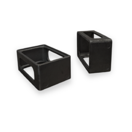 BBQ BLOCK – Par de soportes para parrillas y placas