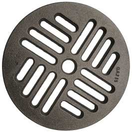 Rejilla circular de cenizas de fundición para estufas y chimeneas – De Ø135 a Ø235 mm