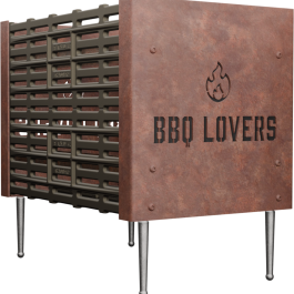 PL 4025 – Quemador de leña para exterior de hierro fundido y acero Corten